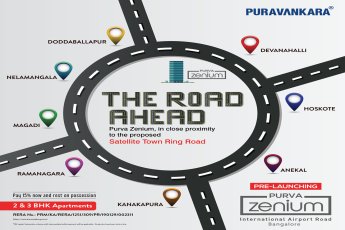 Purva Zenium in close proximity Satellite Town Ring Road in Bangalore